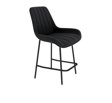 Полубарный стул SHT-ST37 / SHT-S29P-1 (ночное затмение/черный муар) в Перми - изображение