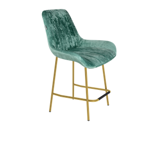 Полубарный стул SHT-ST37 / SHT-S29P-1 (зеленый чай/золото) в Перми - предосмотр
