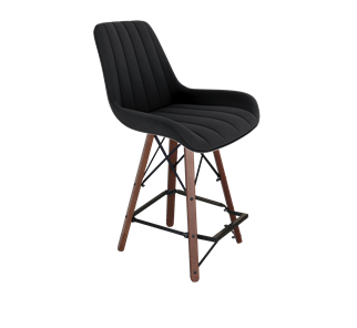 Полубарный стул SHT-ST37 / SHT-S80-1 (ночное затмение/темный орех/черный) в Перми - предосмотр