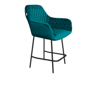 Полубарный стул SHT-ST38 / SHT-S29P-1 (альпийский бирюзовый/черный муар) в Березниках