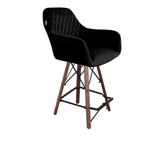 Полубарный стул SHT-ST38 / SHT-S80-1 (ночное затмение/темный орех/черный) в Кунгуре