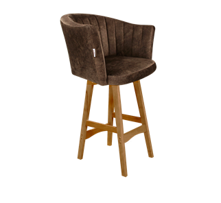 Полубарный стул SHT-ST42-1 / SHT-S65-1 (кофейный трюфель/светлый орех) в Березниках