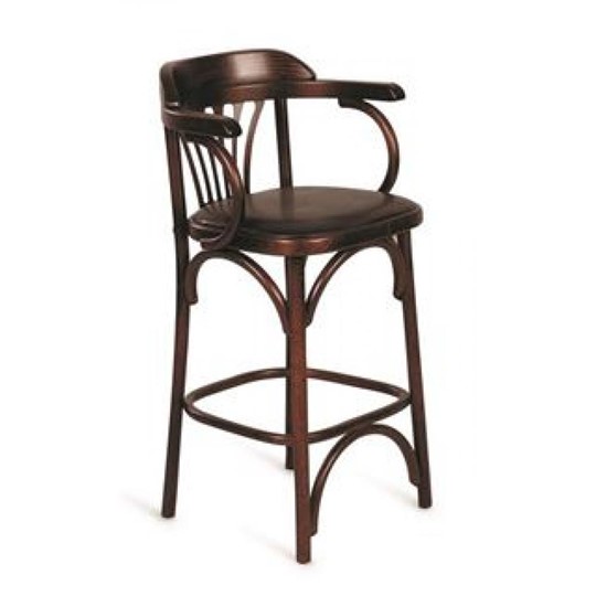 Барный стул 650 твердый (темный тон) в Чайковском - изображение 1