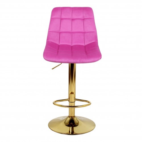 Барный стул ДИЖОН WX-2822 велюр розовый в Перми - изображение 1