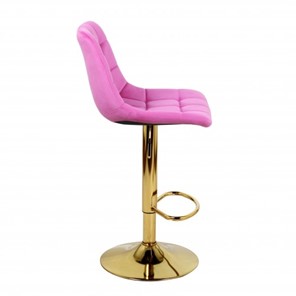 Барный стул ДИЖОН WX-2822 велюр розовый в Перми - предосмотр 4