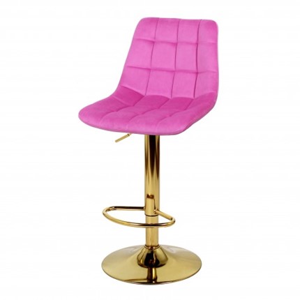 Барный стул ДИЖОН WX-2822 велюр розовый в Перми - изображение