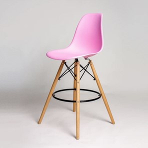 Барный стул DSL 110 Wood bar (розовый) в Чайковском