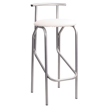 Барный кухонный стул Jola silver, кожзам V в Перми - изображение