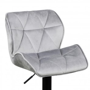 Барный стул Кристалл  WX-2583 белюр серый в Перми - предосмотр 2