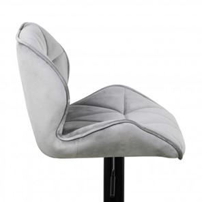 Барный стул Кристалл  WX-2583 белюр серый в Перми - предосмотр 4