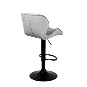Барный стул Кристалл  WX-2583 белюр серый в Перми - предосмотр 5