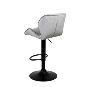 Барный стул Кристалл  WX-2583 белюр серый в Перми - предосмотр 7
