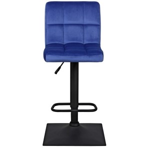 Барный стул Курт с мягкой спинкой WX-2320 велюр синий в Перми - предосмотр 7
