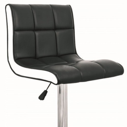 Барный стул Олимп WX-2318B экокожа черно-белый в Перми - изображение 1