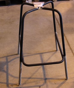 Барный стул SHT-ST15-1/S29-1 (дуб выбеленный/черный муар) в Перми - предосмотр 8