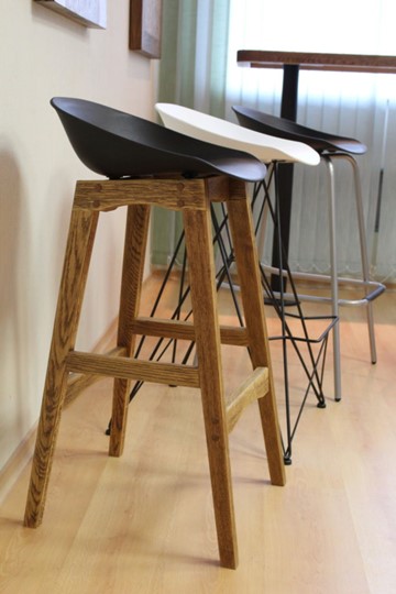 Барный стул SHT-ST29-C12/S65 (коричневый сахар/дуб брашированный коричневый) в Перми - изображение 15