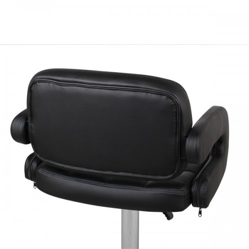 Барный стул ТИЕСТО WX-2927 экокожа черный в Перми - изображение 4
