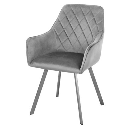 Стул-кресло Мадрид СРП-056 бриллиант Дрим серый в Перми - изображение