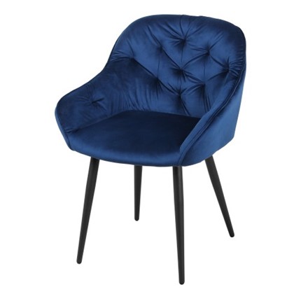 Мягкий стул Кент СРП-030 эмаль синий в Перми - изображение