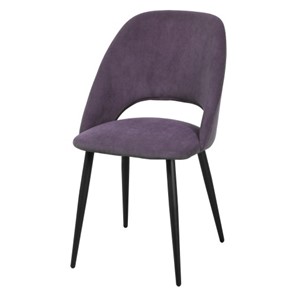Мягкий стул Сиэтл СРП-044 эмаль фиолетовый/черный в Перми