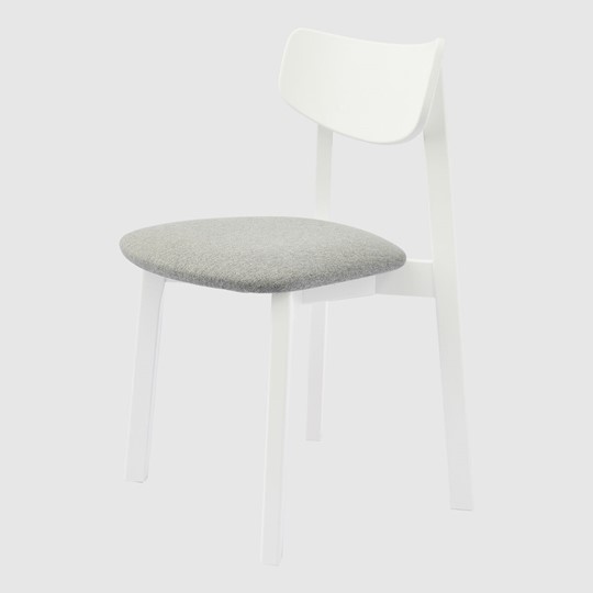 Обеденный стул Вега МС, Белый/Сильвер в Перми - изображение 4