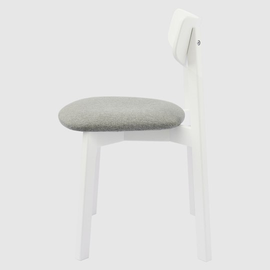 Обеденный стул Вега МС, Белый/Сильвер в Перми - изображение 5