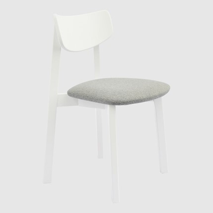 Обеденный стул Вега МС, Белый/Сильвер в Перми - изображение