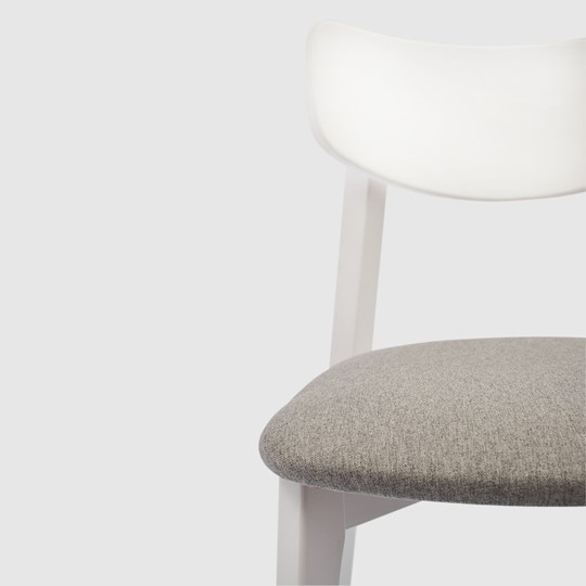 Обеденный стул Вега МС, Белый/Сильвер в Перми - изображение 7