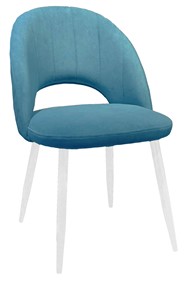Обеденный стул 217 V16 голубой/белый в Чайковском