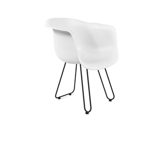 Обеденный стул SHT-ST31/S100\6 (белый/черный муар) в Перми