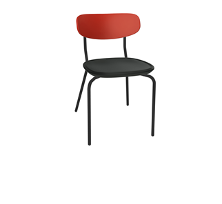Обеденный стул SHT-ST85-2/SB85-2/S85M (красный/черный/черный муар) в Перми