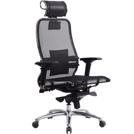 Офисное кресло Samurai S-3.04, черный в Перми - изображение
