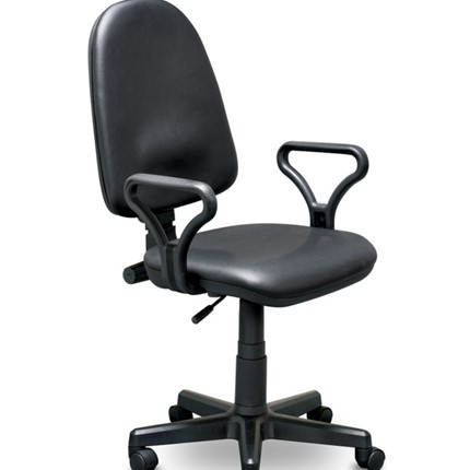 Кресло компьютерное Prestige GTPRN, кож/зам V4 в Перми - изображение