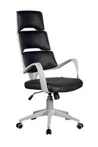 Кресло компьютерное Riva Chair SAKURA (Черный/серый) в Кунгуре