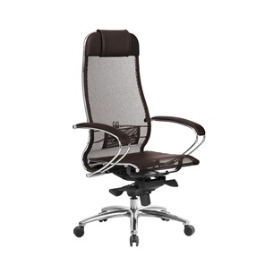Офисное кресло Samurai S-1.04, темно-коричневый в Чайковском