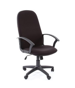 Кресло компьютерное CHAIRMAN 289, ткань, цвет черный в Перми - предосмотр