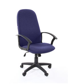 Кресло офисное CHAIRMAN 289, ткань, цвет синий в Перми - предосмотр