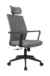 Офисное кресло Riva Chair А818 (Серый) в Перми - предосмотр