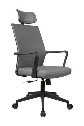 Офисное кресло Riva Chair А818 (Серый) в Перми - изображение