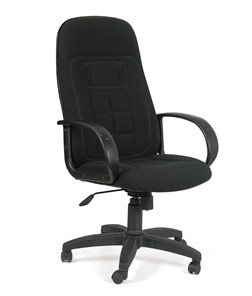 Кресло компьютерное CHAIRMAN 727 ткань ст., цвет черный в Кунгуре
