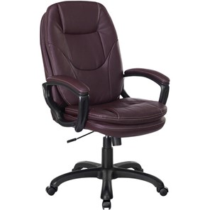 Кресло компьютерное Brabix Premium Trend EX-568 (экокожа, коричневое) в Перми