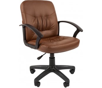 Кресло CHAIRMAN 651 ЭКО коричневое в Перми - предосмотр
