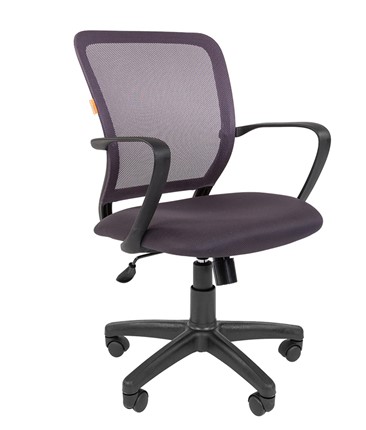 Кресло CHAIRMAN 698 black TW, ткань, цвет серый в Перми - изображение