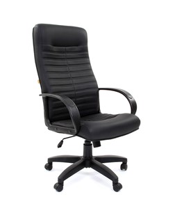 Кресло CHAIRMAN 480 LT, экокожа, цвет черный в Березниках