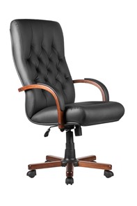 Кресло компьютерное RCH WOOD M 175 A (Черный) в Перми - предосмотр