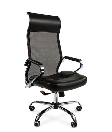 Кресло CHAIRMAN 700 сетка, цвет черный в Перми - изображение