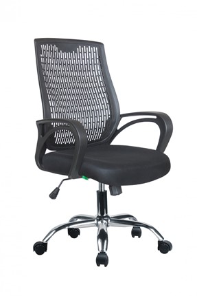 Кресло офисное Riva Chair 8081Е (Черный) в Перми - изображение