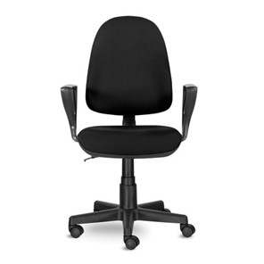 Кресло офисное Brabix Prestige Ergo MG-311 (регулируемая эргономичная спинка, ткань, черное) 531872 в Перми - предосмотр