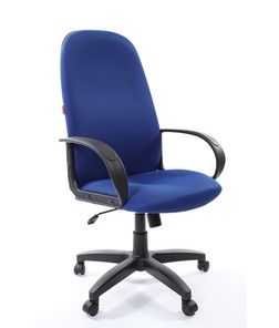 Кресло компьютерное CHAIRMAN 279 TW 10, цвет синий в Березниках