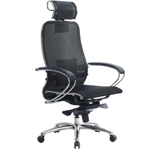 Кресло офисное Метта Samurai S-2.04, черный плюс в Перми